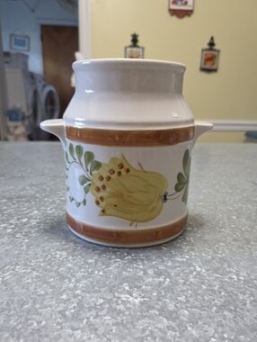 Vintage MCM FTD SECLA Kitchen Crock